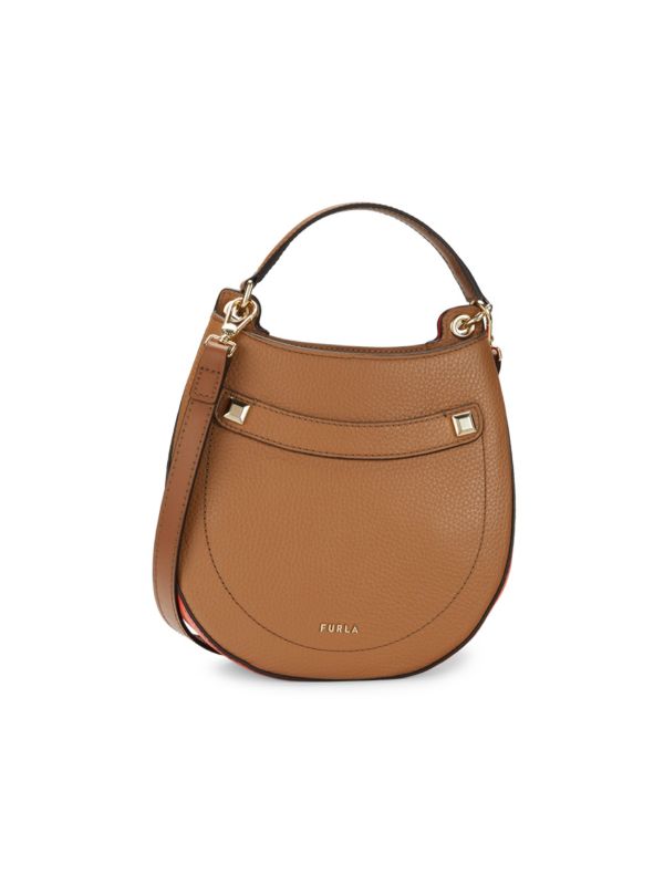 Furla Afrodite Mini Leather Top Handle Bag